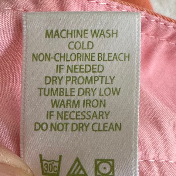 Lilly Pulitzer Callahan Shorts 100% Cotton 5" Inseam Yummy Melon 8 Summer Casual - Picture 10 of 13